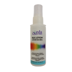 Loción seda brinda protección térmica, aporta brillo y sedosidad, protege cabello teñido 60ml - Isseda
