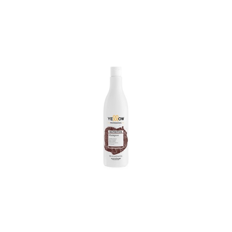 Nutritive shampoo nutre y regenera, limpia delicadamente y aporta vitalidad 500ml - Yellow