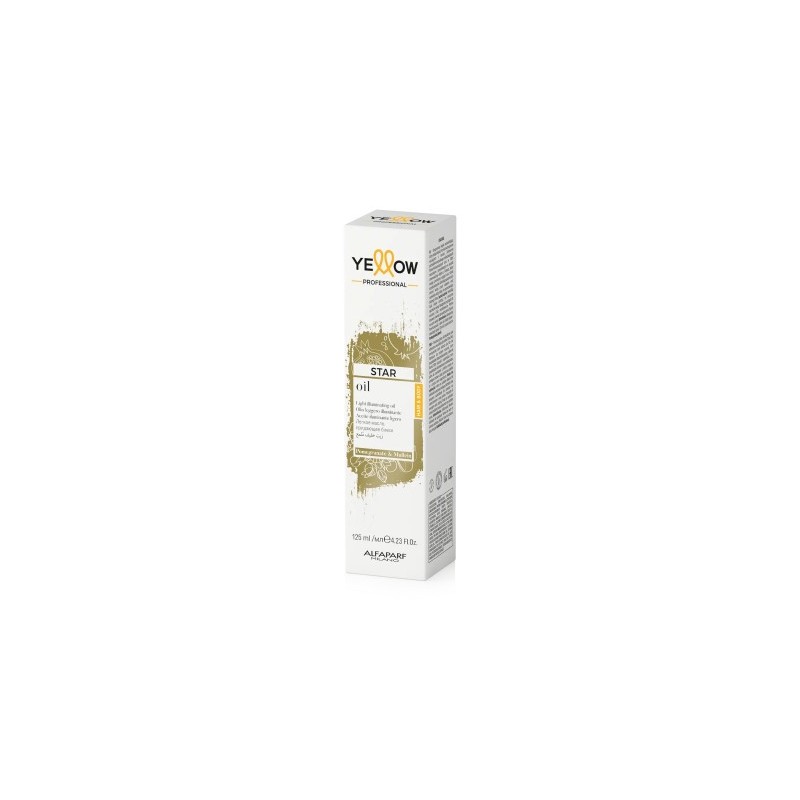 Star oil gotas de brillo controla el encrespamiento y protege del calor, ilumina 125ml - Yellow