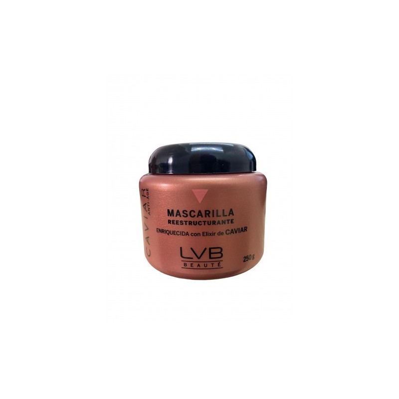 Mascarilla Reestructurante para cabellos resecos y procesados, hidrata profundamente 250g - LVB Beauté