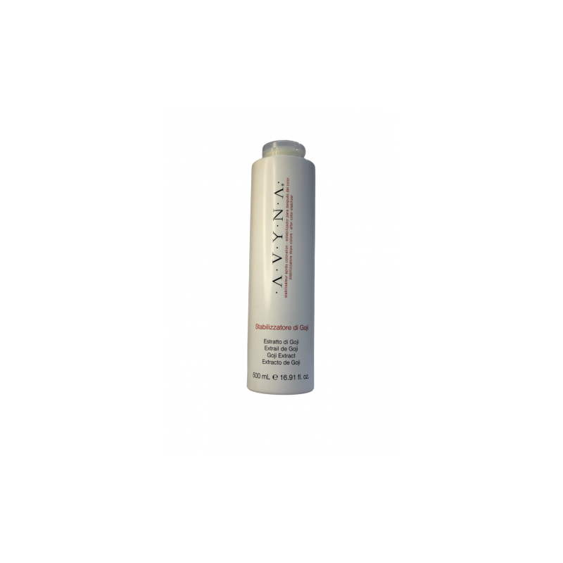 Di Goji Stabilizzatore equilibra el PH, perfecto para utilizar después de cualquier proceso químico 500ml - AVYNA
