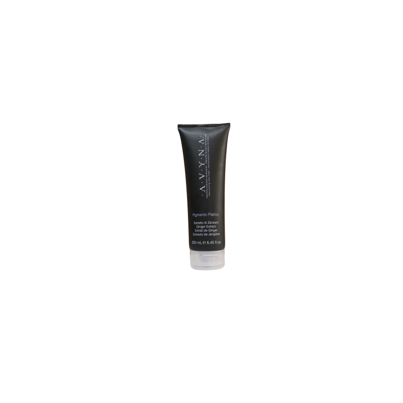 Zenzero maschera colorante Platino reestructura e intensifica el color cosmético y nutre el cabello 250ml - Avyna