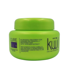 Cure Me Reconstructor Tratamiento para cabello maltratado o químicamente procesado con extracto de aguacate. 245g- Kuul