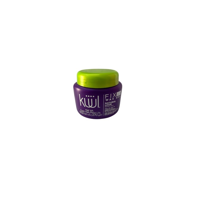 Cera gel Fix Me Wax Natural Look fijación inmediata sin residuos 270g - Kuul