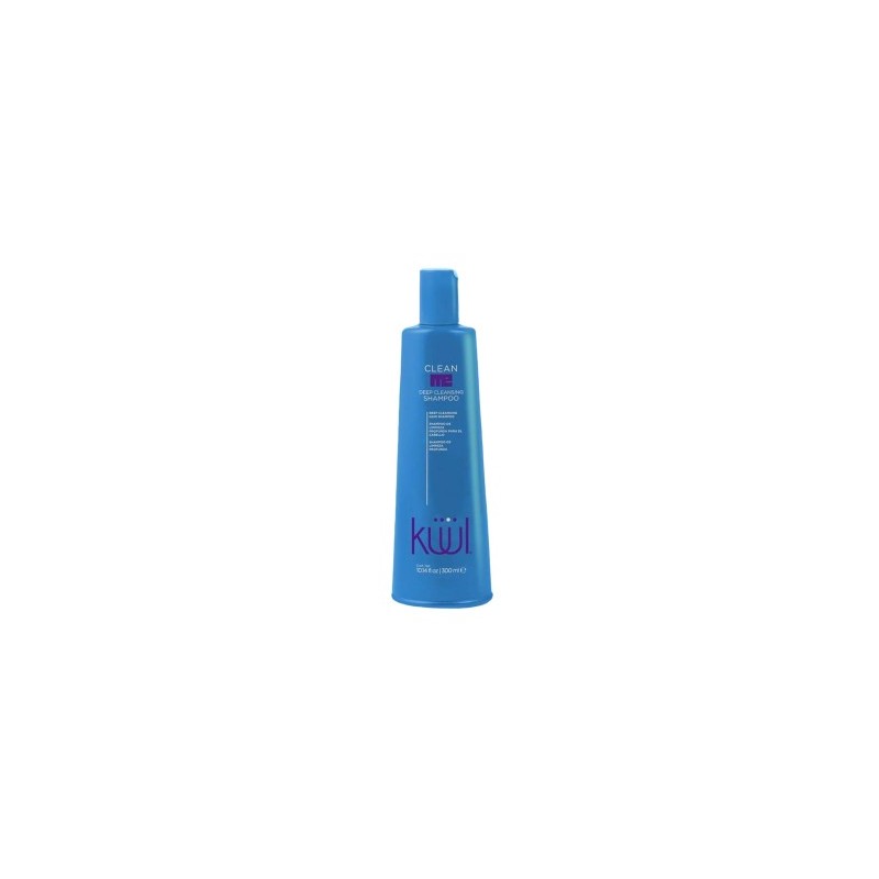 Clean Me Shampoo limpieza profunda elimina residuos cosméticos y minerales 300ml - Kuul