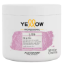 Liss mask alisadora anti-frizz para cabello encrespado 500ml - Yellow